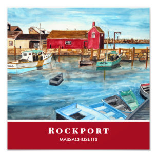 Foto Rockport Harbor Massachusetts New England EUA