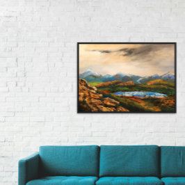 Foto "Rocky Heights" Landscape Painting