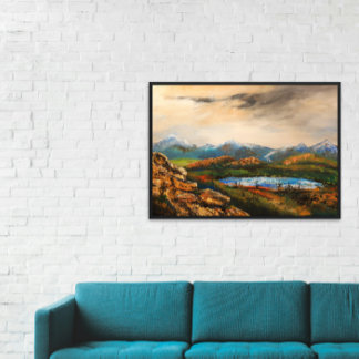 Foto "Rocky Heights" Pintura de Paisagem