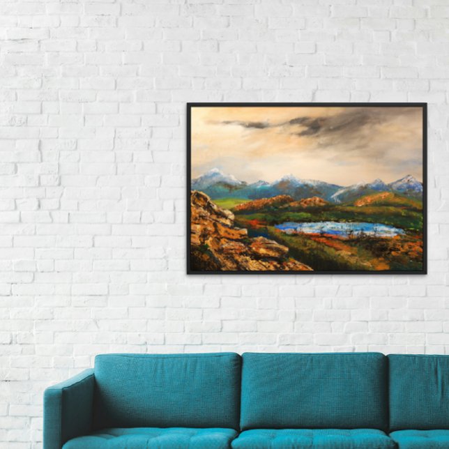 Foto "Rocky Heights" Pintura de Paisagem (Criador carregado)