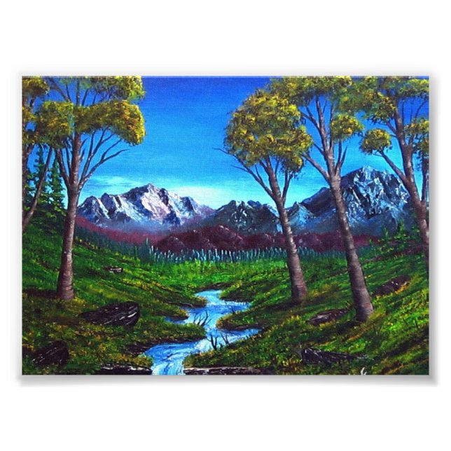 Foto Rocky Mountain Abstrato (Frente)