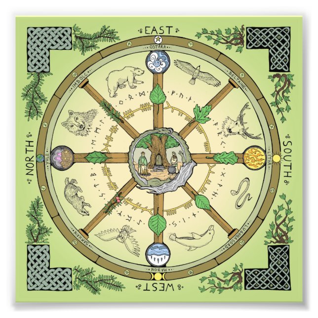 Foto Roda do Ano (Frente)