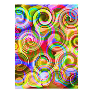 Foto Rolar Pastel abstrato geométrico