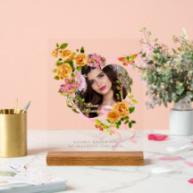 Foto Romântica Dourada de Amor