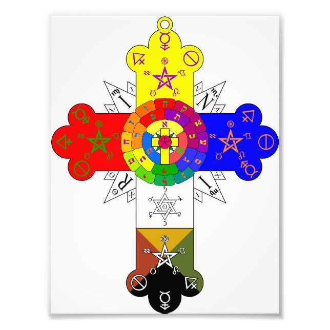 Foto Rosa Cross Lamen (Frente)