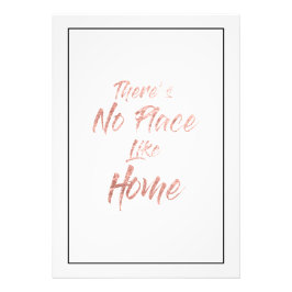 Foto Rosa Dourado - Não Há Lugar Como Impressão de Cota