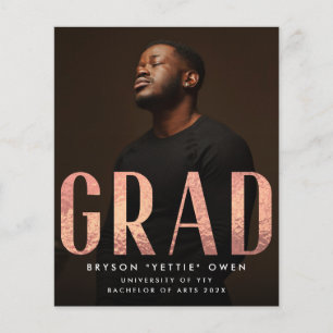 Foto Rosa Gold Foil Nick Name FORMANDO Foto 2022 A