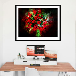 Foto Rosa vermelha de flor de Buquê - bb