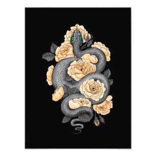 Foto rosas cobra e amarelas
