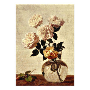 Foto Rosas, Henri Fantin-Latour trabalho de arte,