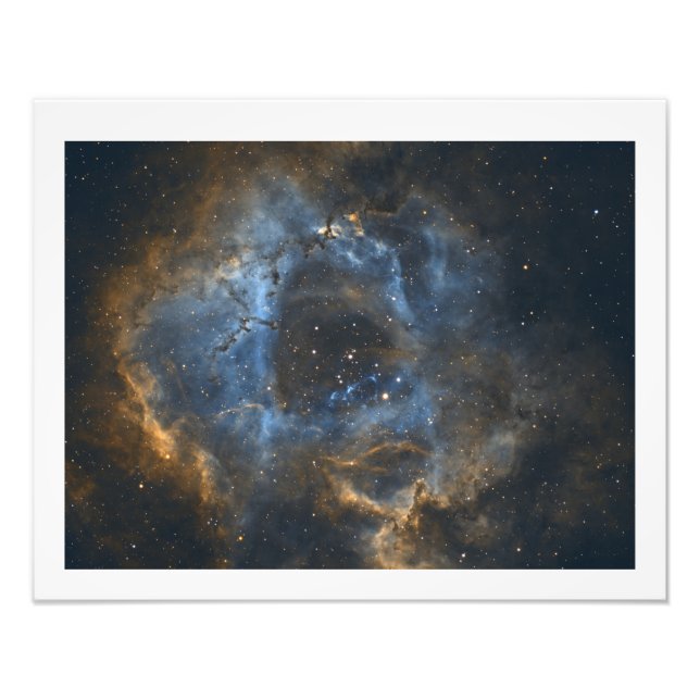 Foto Rosette Nebula com Fronteira por Eric Dreher (Frente)