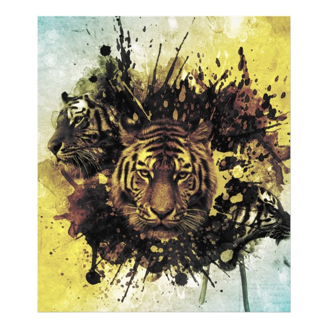 Foto rosto de leão (Frente)