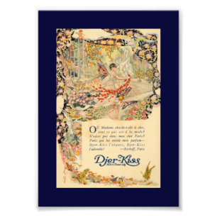 Foto Rótulo de Perfume Francês Djer-Kiss