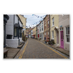 Foto Rua Empedrada Staithes High Street