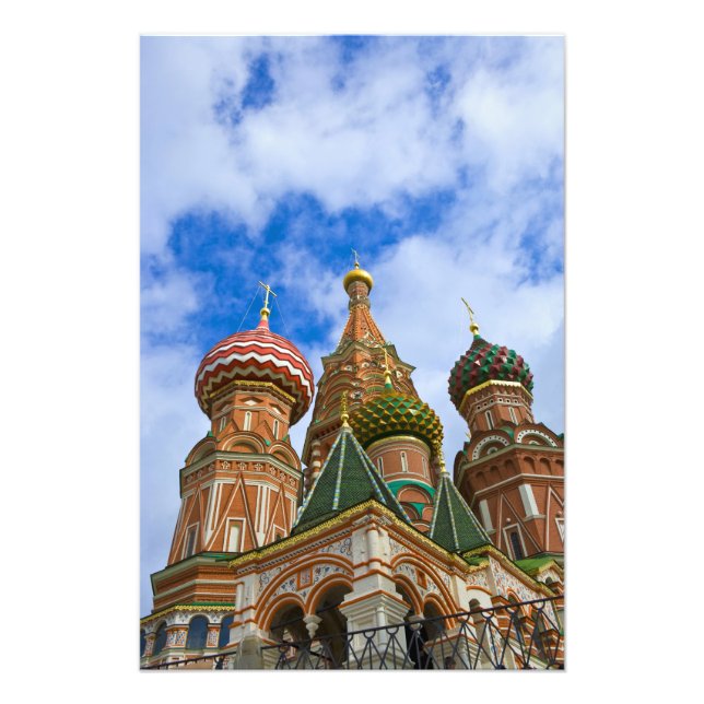 Foto Rússia, Moscou, Praça Vermelha, São Basílio (Frente)