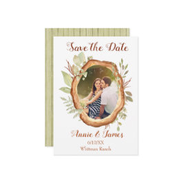 Foto Rustic Salvar O Cartão De Data