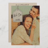 Foto Rustic Scrapbook No Convite De Casamento De T