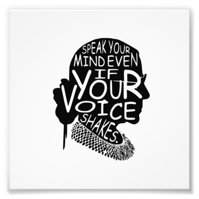 Foto Ruth Fale Sua Mente Mesmo Se Sua Voz Agitar T- (Frente)
