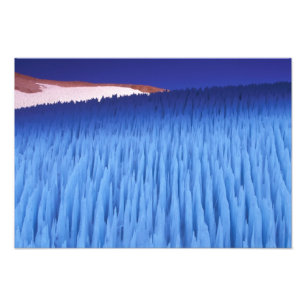 Foto SA, Chile, região de Coquimbo, Nieve Penitente;