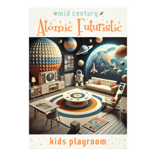 Foto Sala de Brinquedos Infantil Espaço Age Futurista A