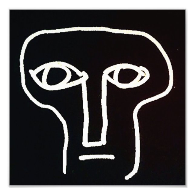 Foto "Sam" Impressão preto e branco (Frente)