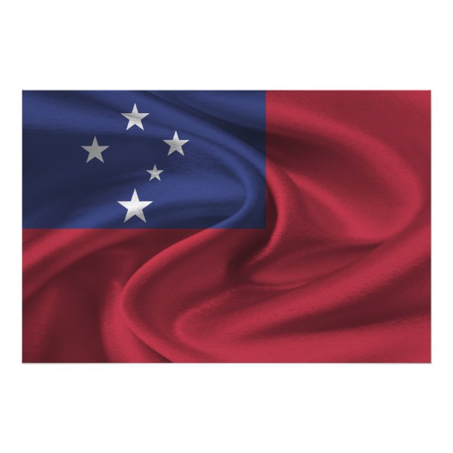 Foto Samoa Flag (Frente)