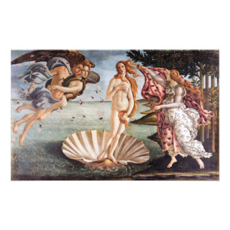 Foto Sandro Botticelli - Nascimento de Vênus