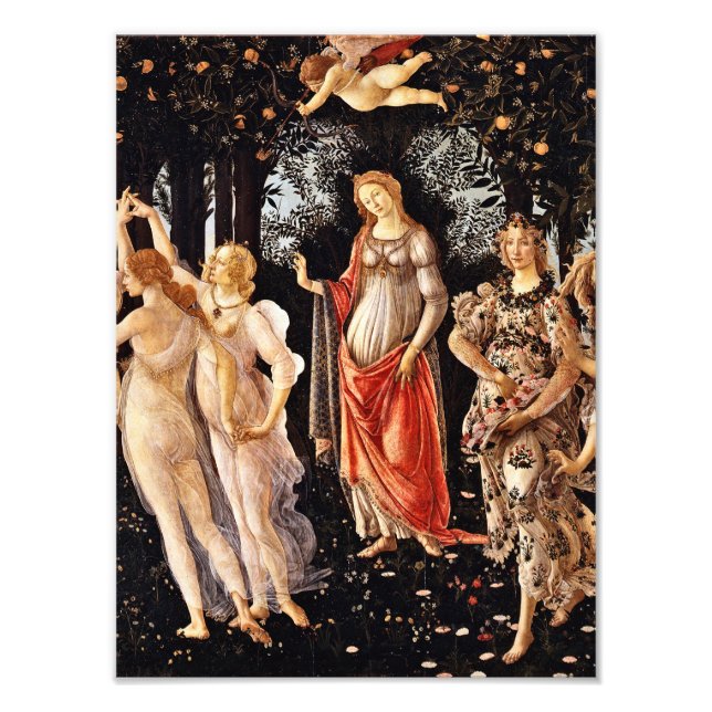 Foto Sandro Botticelli - Primavera, Primavera (Frente)