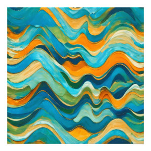 Foto "Sanlúcar" Blue Orange Waves