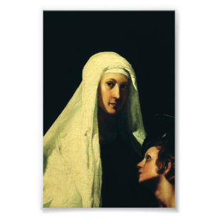 Foto Santa Francisca de Roma Anjo Guardião Arte Fina