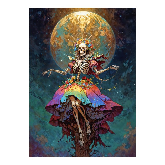 Foto Santa Muerte dos Sete Poderes (Frente)