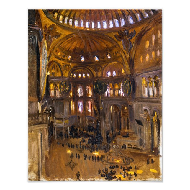 Foto Santa Sofia | John Singer Sargent | (Frente)