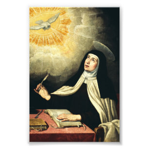 Foto Santa Teresa de Ávila Mística do Fogo Arte