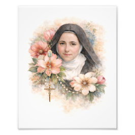 Foto Santa Teresinha de Lisieux "Pequeno Caminho"