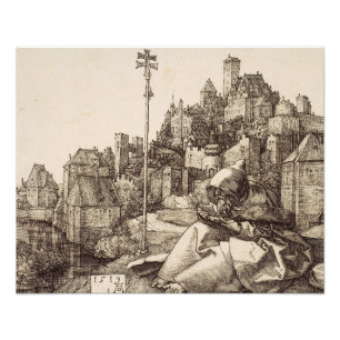 Foto Santo Antônio Lendo por Albrecht Durer