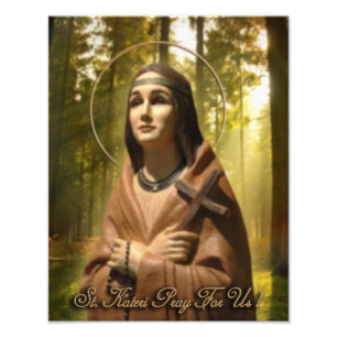 Foto Santo Kateri Tekakwitha