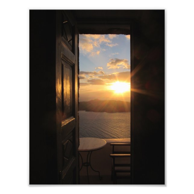 Foto Santorini Sunset (Frente)