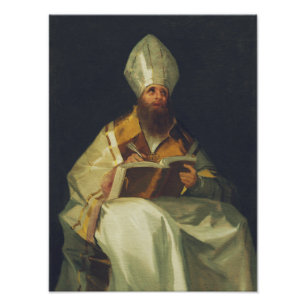 Foto São Ambrósio por Francisco de Goya