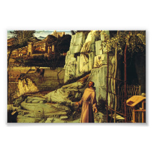 Foto São Francisco no Deserto por Giovanni Bellini