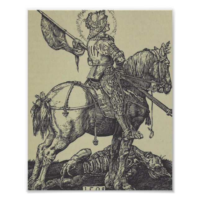 Foto São Jorge e o Dragão Grande Mártir (Frente)