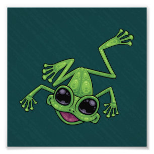 Foto Sapo Verde Feliz