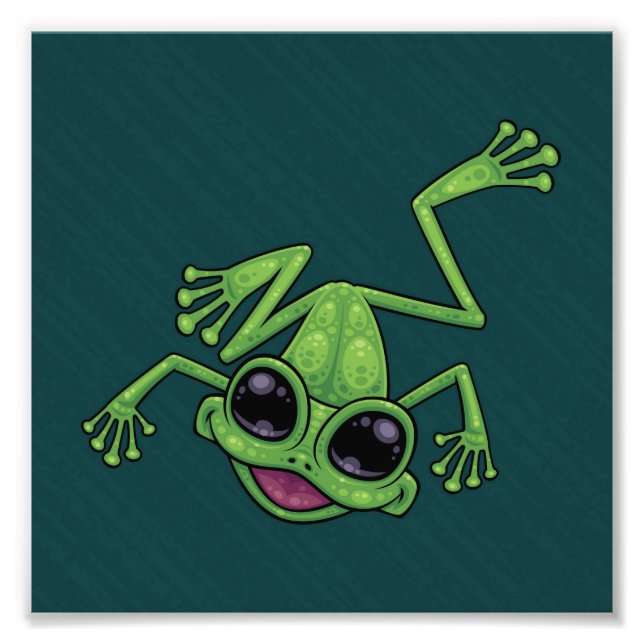 Foto Sapo Verde Feliz (Frente)