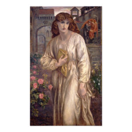 Foto Saudação de Beatrice por Dante Gabriel Rossetti