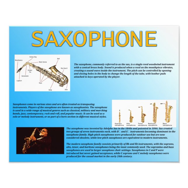 Foto saxofone (Frente)