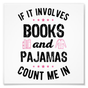 Foto Se envolver livros e livros de pijamas