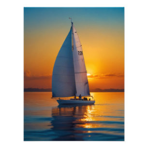 Foto Sea Boat Sail Sunset