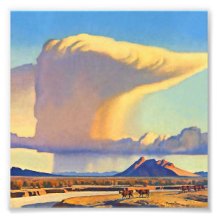 Foto “Seca e Aguaceiro” por Maynard Dixon