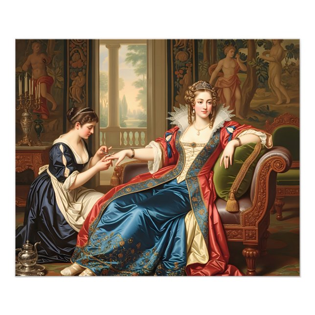 Foto Segredos de Rococo: Beleza Regal em Palácio ( (Frente)