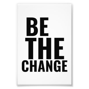 Foto Seja a mudança motivacional positiva