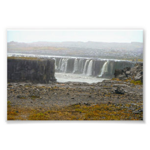 Foto Selfoss, cachoeira, parque de Jökulsárgljúfur,